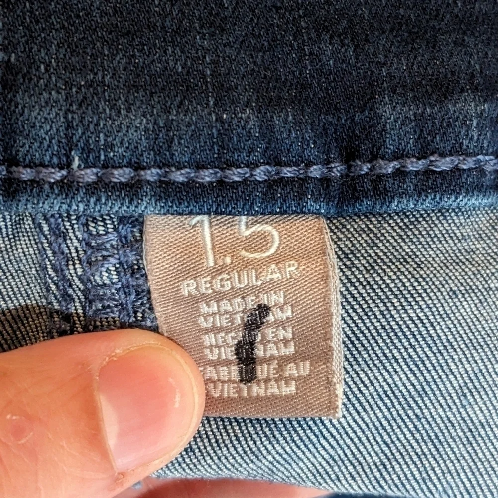 Chico's Perfect Stretch Pull On Skinny Jeans Sz 1.5/10